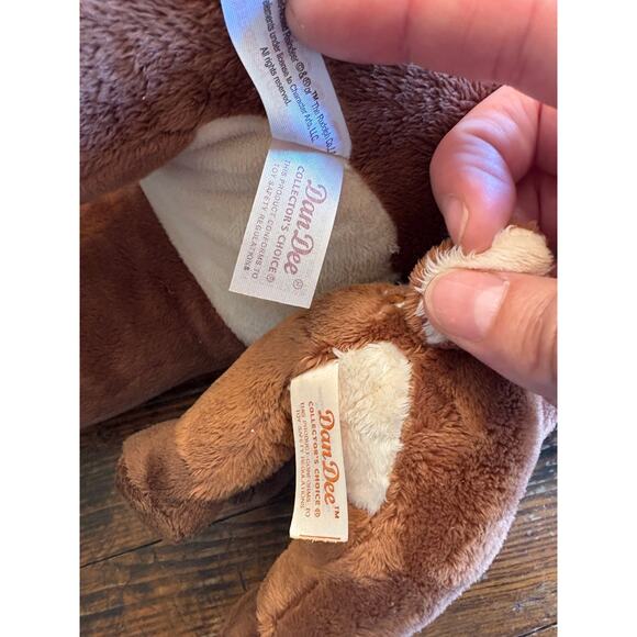 Pair of Dan Dee Reindeer Rudolph the Red-Nosed Large 24" and 9.5” Dasher - Picture 8 of 11